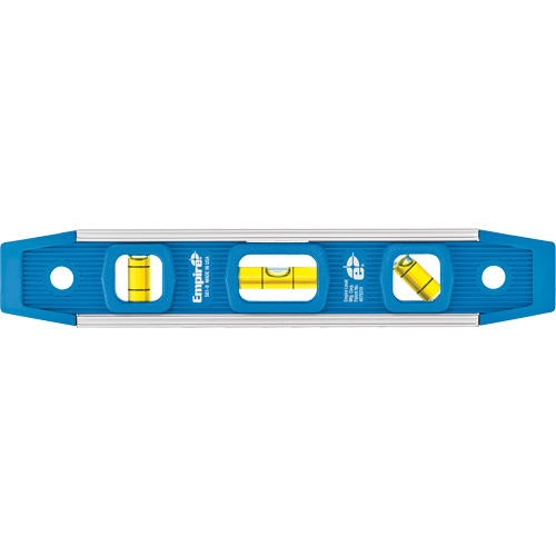 Torpedo Level, 9" L, Aluminum, 3 Vials, Magnetic MAS Chibougamau