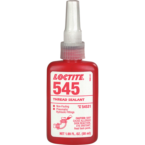 Scellant &agrave; filets 545 hydraulique/pneumatique, Bouteille, 50 ml, -54° C - 149° C/-65° F - 300° F MAS Chibougamau
