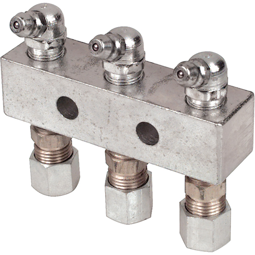 Bloc de boutisse long de 2-3/4", Filetage de 1/8" MAS Chibougamau