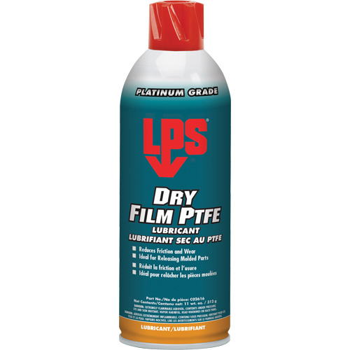 Lubrifiant sec au PTFE, Canette a&eacute;rosol, 16 oz MAS Chibougamau