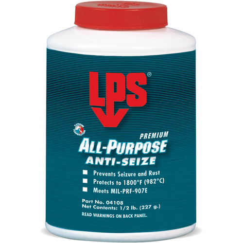 All-Purpose Anti-Seize, 1/2 lbs., Bottle, 1800°F (982°C) Max. Temp MAS Chibougamau