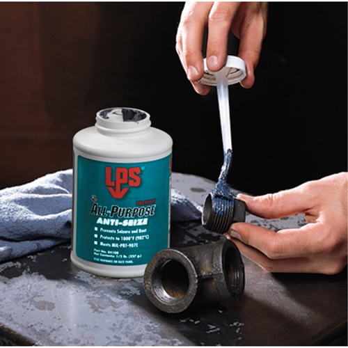 All-Purpose Anti-Seize, 1/2 lbs., Bottle, 1800°F (982°C) Max. Temp MAS Chibougamau