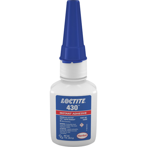 Adh&eacute;sif Super Bonder 422, Transparent, Bouteille, 1 liq. oz. MAS Chibougamau