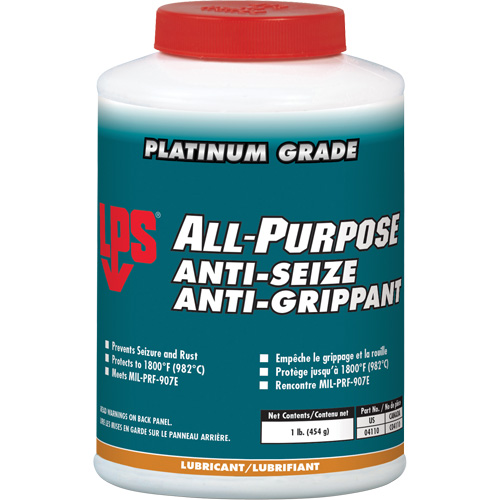 Antigrippant tout usage, 1 lb, Bouteille, 1800°F (982°C) Temp max. MAS Chibougamau