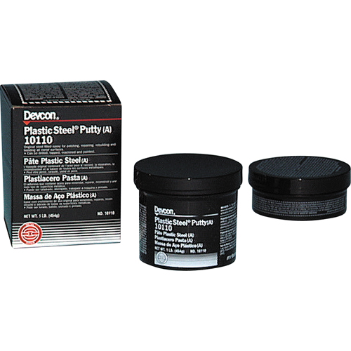 Plastic Steel&reg; 5 Minute&reg; Putty, 1 lb., Tub MAS Chibougamau
