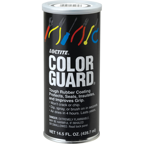 Rev&ecirc;tement de caoutchouc robuste Color Guard, Rouge, 14,5 oz liq., Canette MAS Chibougamau
