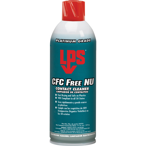 CFC Free NU LVC Contact Cleaner, Aerosol Can MAS Chibougamau