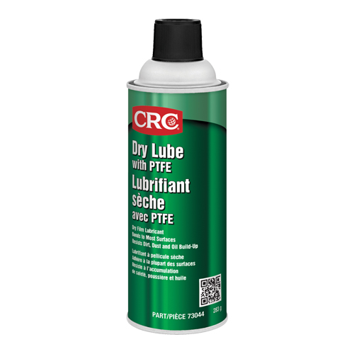 Produit lubrifiant sec &agrave; base de PTFE CRC, Canette a&eacute;rosol, 284 g MAS Chibougamau