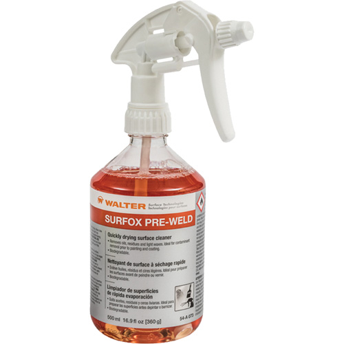 Surfox Pre-Weld, Bouteille &agrave; g&acirc;chette MAS Chibougamau