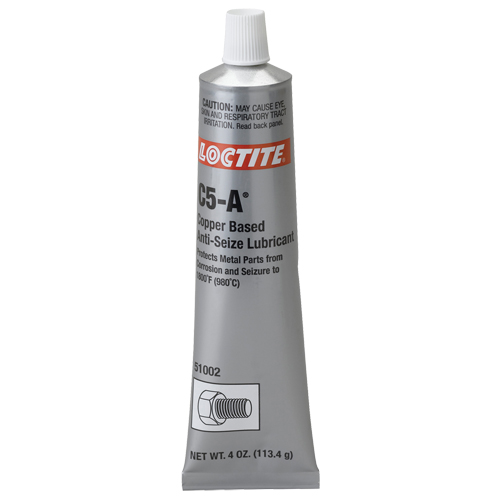Anti-blocage cuivre Loctite LB 8008, 4 oz, Tube, 1800°F (982°C) Temp&eacute;rature max. MAS Chibougamau
