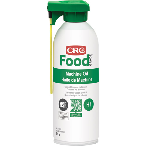 Food Plant Machine Oil, 312 g, Aerosol Can MAS Chibougamau