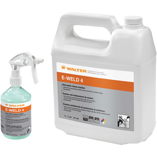E-Weld 4 Weld Spatter Release Emulsion, Jug MAS Chibougamau