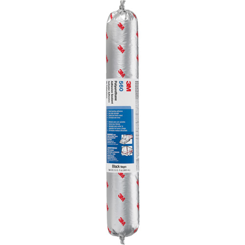 Scellant adh&eacute;sif de polyur&eacute;thane 560, 600 ML, Noir MAS Chibougamau