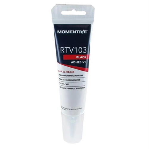 Momentive Silicone Sealant, Tube, Black MAS Chibougamau