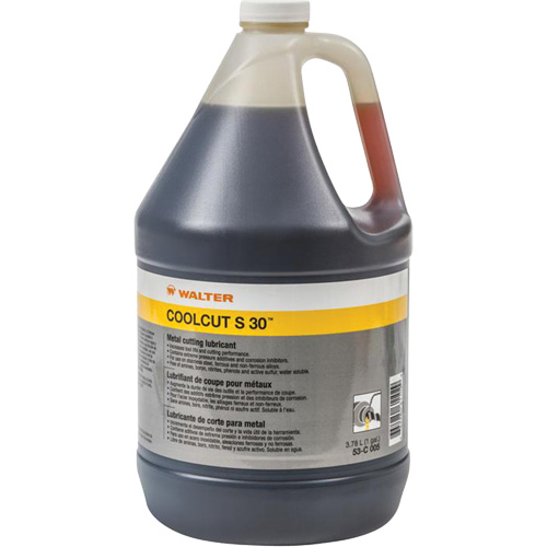 Lubrifiant de coupe soluble Coolcut S-30, Cruche MAS Chibougamau