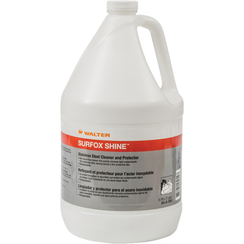 Surfox Shine Stainless Steel Cleaner/Protector, 3.78 L, Gallon MAS Chibougamau