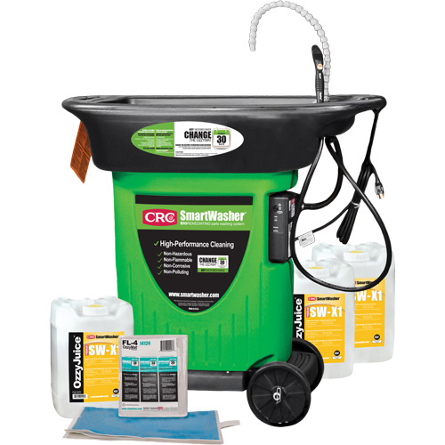 Trousse pour bassin de nettoyage de pi&egrave;ces mobiles SmartWasher SW-X123 MAS Chibougamau
