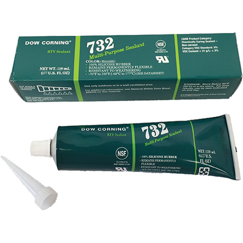 Agent d'&eacute;tanch&eacute;it&eacute; 732, 90 ml, Tube, Blanc MAS Chibougamau