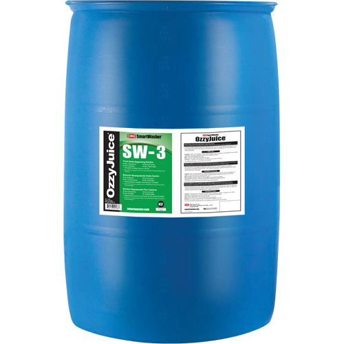 Solvant d&eacute;graissant SmartWasher OzzyJuice SW-3 pour camion, Baril MAS Chibougamau