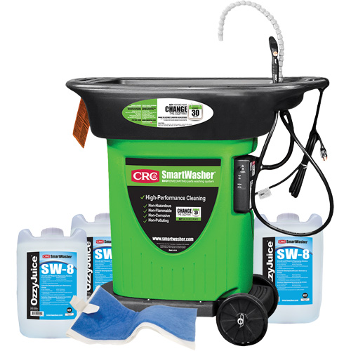 Trousse de bassin de nettoyage de pi&egrave;ces mobile SmartWasher SW-823 MAS Chibougamau