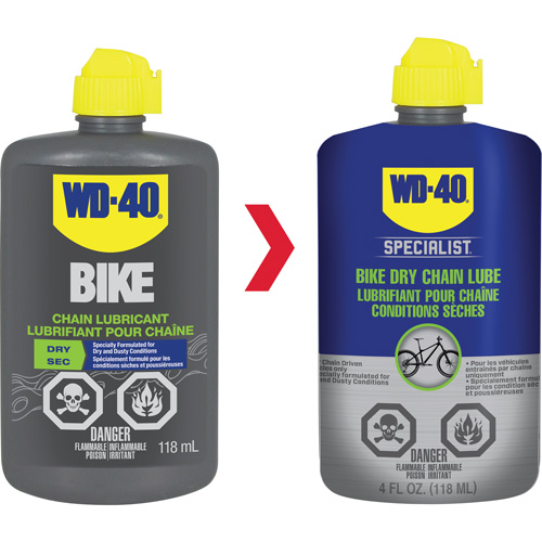 Bike Dry Chain Lubricant, Bottle MAS Chibougamau