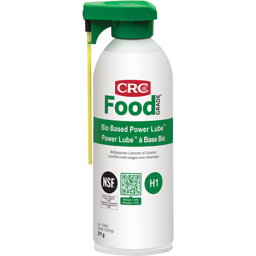 FoodGrade Bio Based Power Lube Multipurpose Lubricant with Ceramic, Aerosol Can MAS Chibougamau