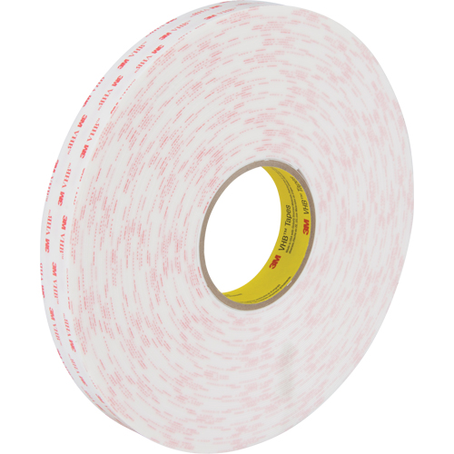 VHB Tape 4950, 33 m (108') L x 25.4 mm (1") W, 45 mils, Acrylic MAS Chibougamau