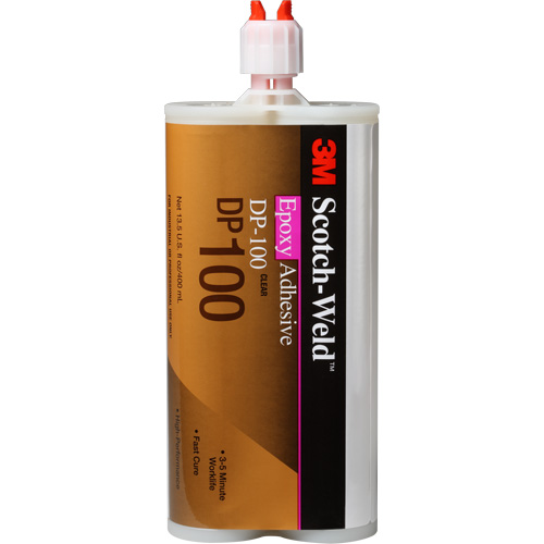 Adh&eacute;sif Scotch-Weld, 400 ml, Cartouche, Deux composants, Transparent MAS Chibougamau