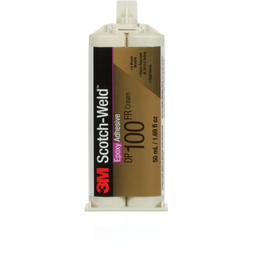 Adh&eacute;sif Scotch-Weld, 1,7 liq. oz., Cartouche, Deux composants, Blanc cass&eacute; MAS Chibougamau