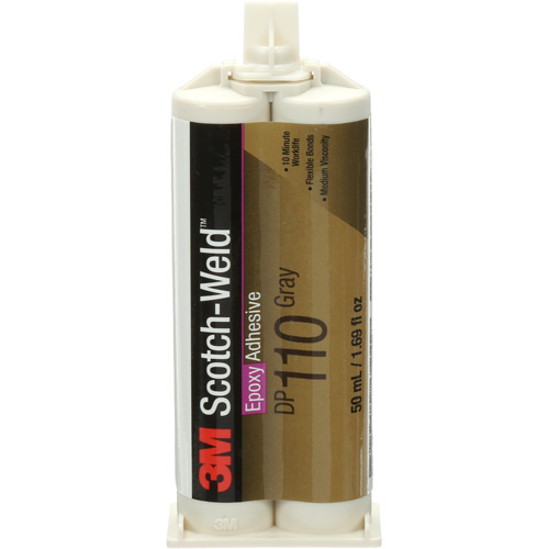 Adh&eacute;sif Scotch-Weld, 1,64 liq. oz., Cartouche, Deux composants, Gris MAS Chibougamau