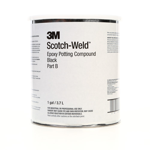 Scotch-Weld Potting Compound, 1 gal., Pail, Two-Part, Black MAS Chibougamau