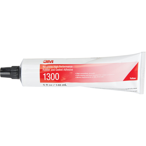 Rubber & Gasket Adhesive, Tube, Yellow MAS Chibougamau