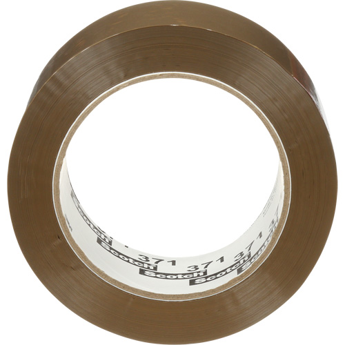 Scotch&reg; Box Sealing Tape 371, Hot Melt Adhesive, 1.9 mils, 48 mm (2") x 100 m (328') MAS Chibougamau