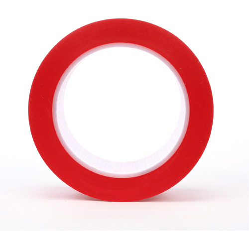 Ruban en vinyle 471, 50,8 mm (2") la x 32,9 m (108') lo, 5,2 mils, Rouge MAS Chibougamau
