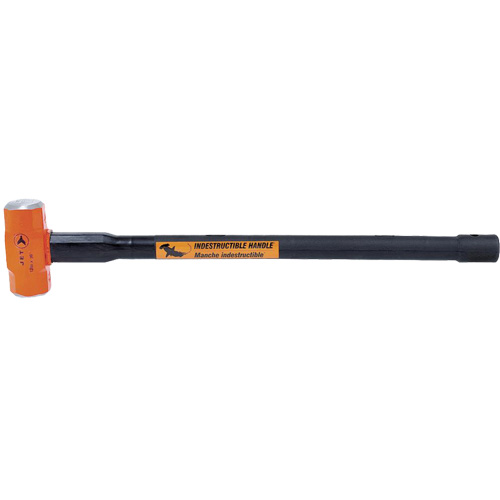USH-1236 Super Heavy-Duty Indestructible Handle Sledge Hammer, 12 lbs., 36", Solid Steel Handle MAS Chibougamau