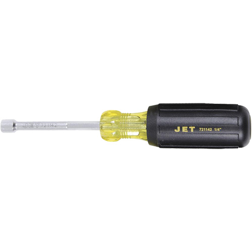 JKND-14 Nut Driver, 1/4" Drive, 3" L, Non Magnetic MAS Chibougamau