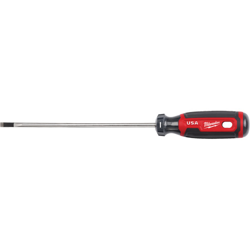 Tournevis d&eacute;b&eacute;niste, Tige de 3/16", Ronde, 254 mm lo, Prise en Coussin&eacute;e MAS Chibougamau