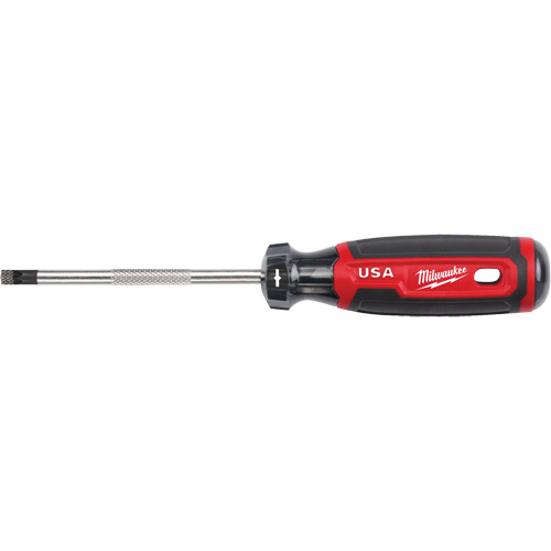ECX Screwdriver, #1 Tip, Round, 211 mm L, Cushion Grip Handle MAS Chibougamau
