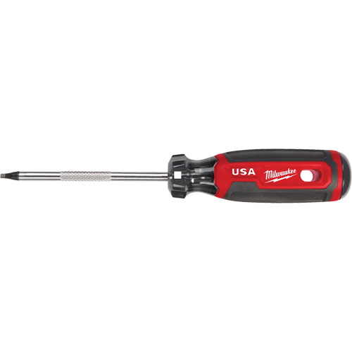 Square Screwdriver, #2 Tip, Round, 211 mm L, Cushion Grip Handle MAS Chibougamau