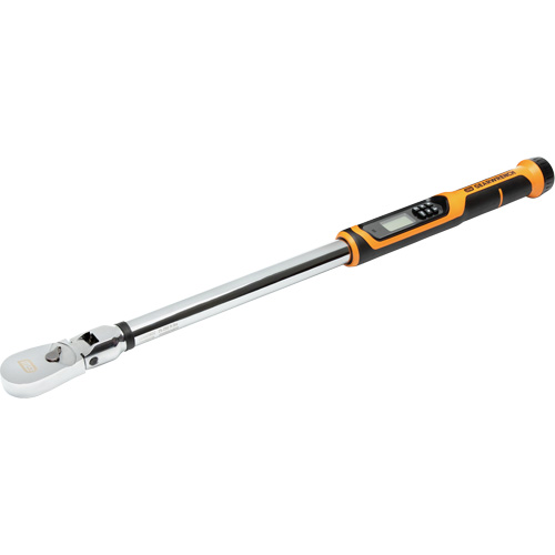 Cl&eacute; dynamom&eacute;trique &agrave; t&ecirc;te flexible avec angle, &eacute;lectronique, Entraînement 1" carr&eacute;, 25 - 250 lb-pi/301 - 3010 lb-po MAS Chibougamau