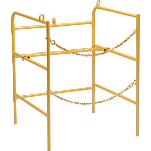 ALLEGRO INDUSTRIES Manhole Guard Rails, Steel MAS Chibougamau