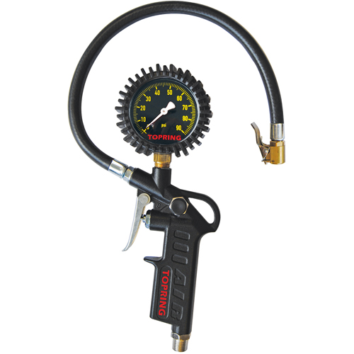 Pistol Grip Dial Inflator Gauge MAS Chibougamau