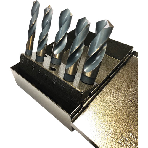 Prentice Drill Bit Set, 5 Pieces, High Speed Steel MAS Chibougamau