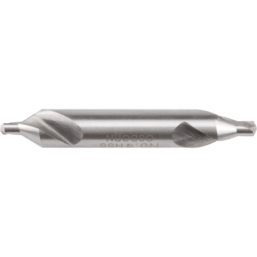 Combined Drill & Countersink, #4, High Speed Steel MAS Chibougamau