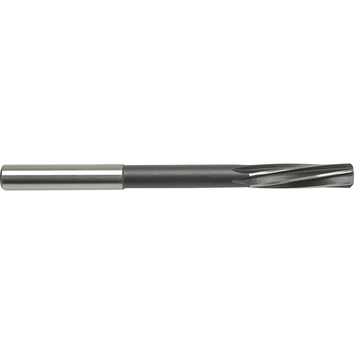 Chucking Reamer, 3/32", Spiral Flute, High Speed Cobalt, Straight Shank MAS Chibougamau