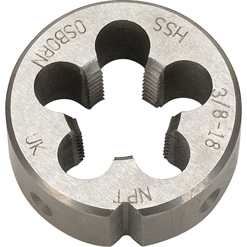 Pipe Die, 3/4"-14 Thread, High Speed Steel MAS Chibougamau