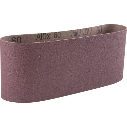 Cloth Belt 341D, 4" W x 24" L, Aluminum Oxide, 60 Grit MAS Chibougamau