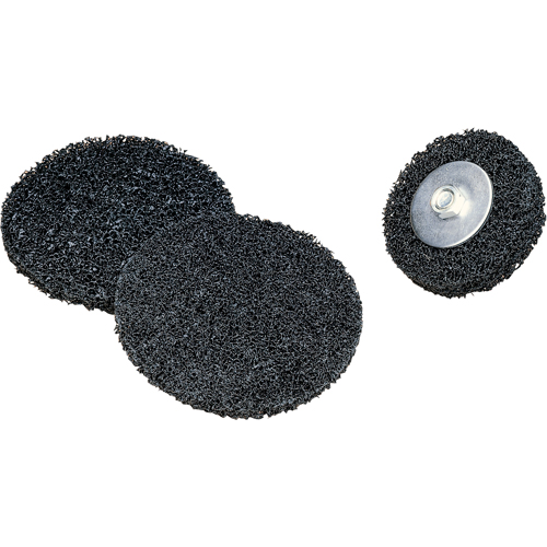 Scotch-Brite Clean & Strip Discs, 4" Dia., Extra Coarse Grit, Silicon Carbide MAS Chibougamau