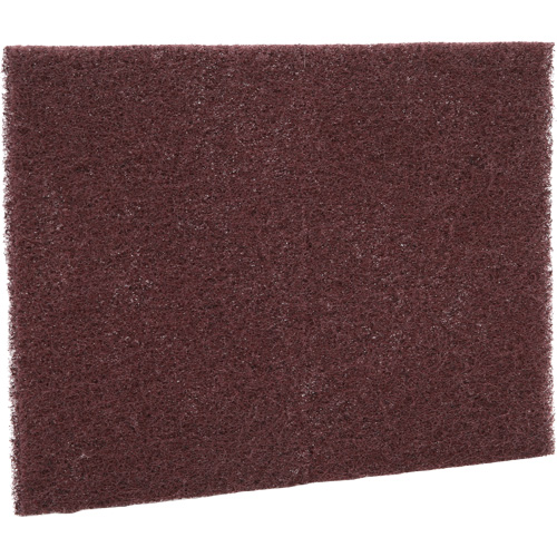Scotch-Brite Production Hand Pads, Aluminum Oxide, 6" x 9", Very Fine Grit MAS Chibougamau