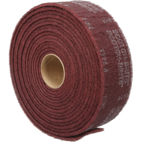 Ruban de nettoyage et de finition Scotch-Brite, Fin, 4" la x 30' lo MAS Chibougamau